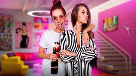 Porno russe avec des conversations et une beauté lubrique
