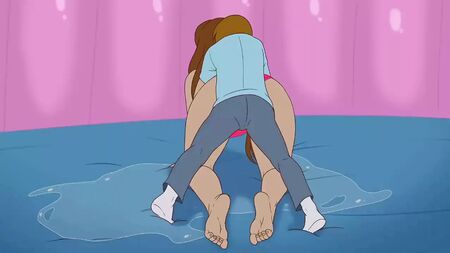 Milftoon Drama - Je me frotte contre Linda, la milf de la maison