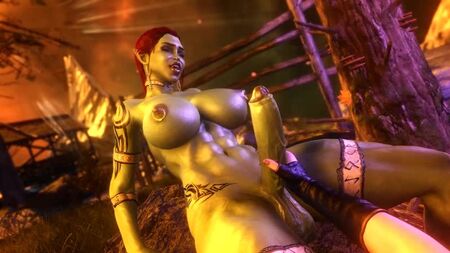 Orc Futa Taker - POV - Porno futanari en 1080p