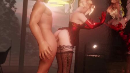 Xmas Mercy Overwatch [Full HD] [R34, porno, hentai, SFM, bas, éjaculation interne, caresses, anal, tout le sexe]