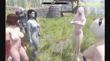 SKYRIM — Mods de nudité
