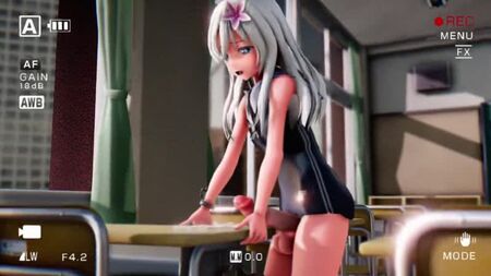 MMD - FUTA RO-500 : Masturbation et branlette