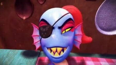 Il y a quelqu'un dans la cuisine avec Undyne