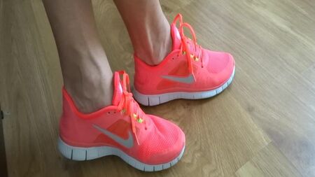 Mes baskets Nike roses super sexy