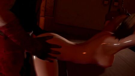 Porno en 3D - Harley Quinn : La trahison (sexe DC Comics, sodomie)