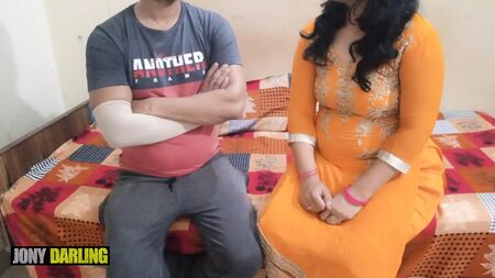 La belle-sœur punjabi a fait un pari avec son beau-frère et ils ont couché ensemble ; il l'a fait hurler. Audio en punjabi par Jony Darling
