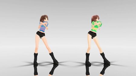 MDD - Frisk et Chara sexy
