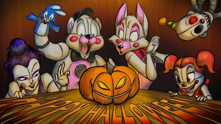 Five Nights at Freddy's - Joyeux Halloween ! [Tony Crynight]