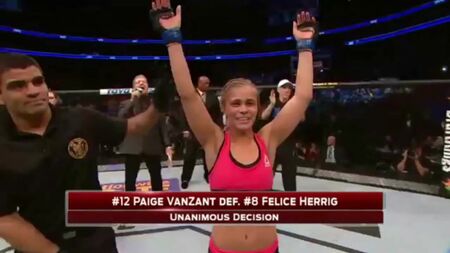 Paige Vanzant (Moments forts de l'UFC)