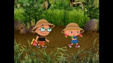 Les Petits Einstein, saison 1, épisode 23 : Safari en fusée