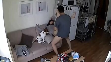 Couple chinois en train de faire l'amour... caméra IP