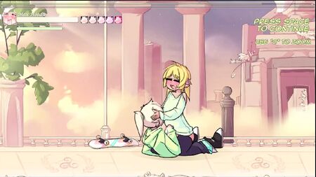 Max l'elfe : Jeu hentai porno, épisode 4. Pénétrée sans ménagement et transformée en succube futanari, se masturbe avec un sextoy