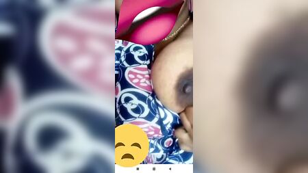 Une femme d'âge mûr de Chennai, une Tamil aux gros seins