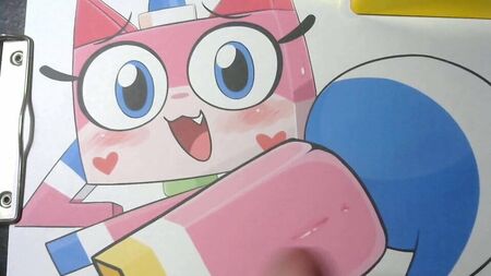 Hommage au sperme n° 78 : Unikitty