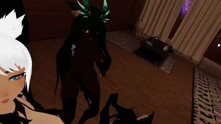Partie à trois sur VR Chat