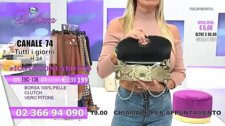 Jeans moulants Emanuela Botto - Seins