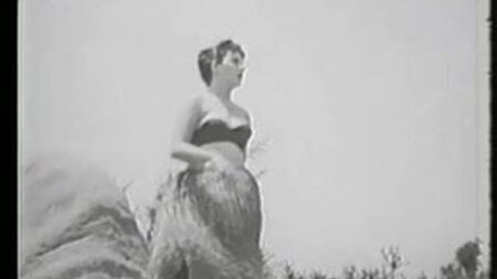 Une pin-up des années 1950