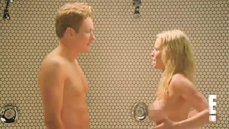 Chelsea Handler et Conan O'Brien - Douche nue + Bêtisier