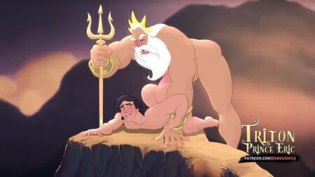 Le roi Triton et le prince Éric