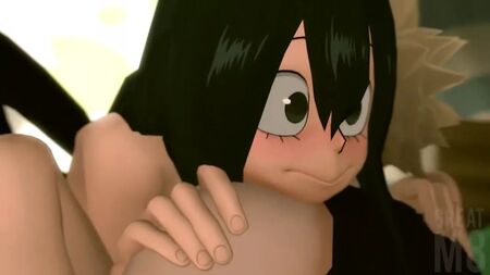 Katsuki Bakugou baise Tsuyu Asui