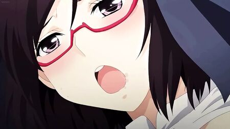 Une jolie fille de dessin animé apprend à sucer une bite
