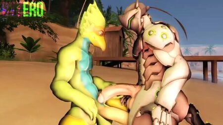 Compilation d'animations pornographiques gay de Rtzero