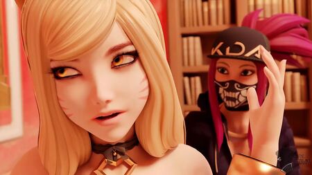 Ahri et Akari au casting