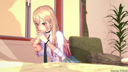 Marin Kitagawa – My Dress-up Darling Hentai : un peu d'affection après le travail