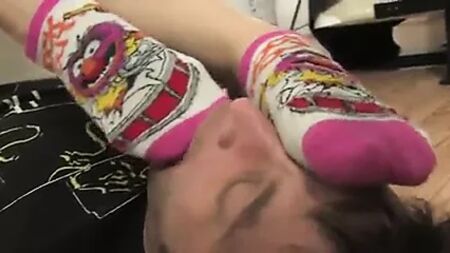 Chaussettes « Lucky guy lick girl »