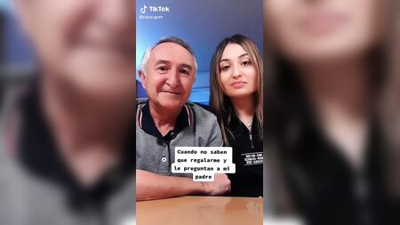 Un vieil homme et sa belle-fille sur TikTok