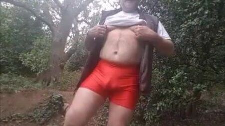 SHORT en spandex ROUGE