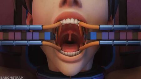 Tracer s'amuse comme une folle dans l'Arcade de DVA