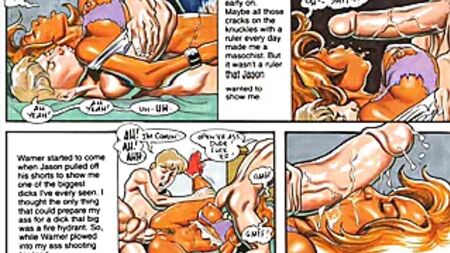 Bandes dessinées érotiques avec des bites géantes