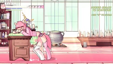 Max The Elf v0.4 – Jeu hentai Femboy PornPlay Épisode 7 : transformée en nympho transsexuelle aux gros seins et traitée par une futanari