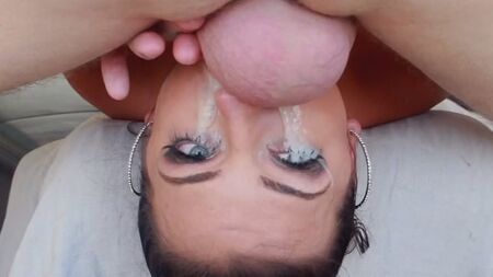 Baise brutale en bouche avec Adriana Chechik