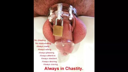 Les hommes en ceinture de chasteté