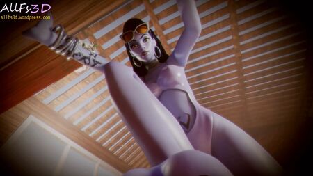 Widowmaker et Mercy - Surpris en train de renifler des chaussures