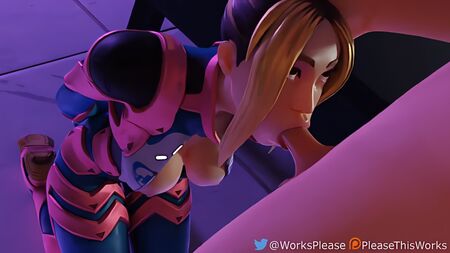 Fortnite - Adira : Baise buccale et gorge profonde (avec son)