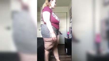 Jessica : ronde, pulpeuse, sexy, cellulite, fesses, cuisses, twerk 5