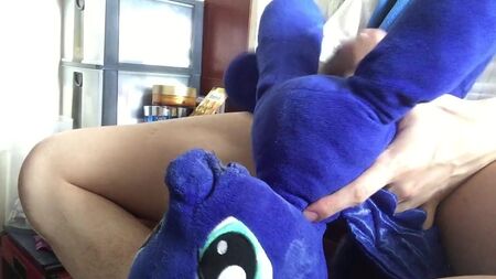 viens voir ma peluche, Luna le poney