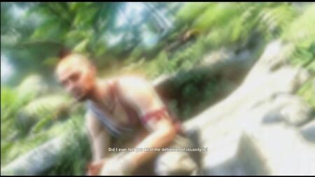Scène cinématique de Vaas dans Far Cry 3