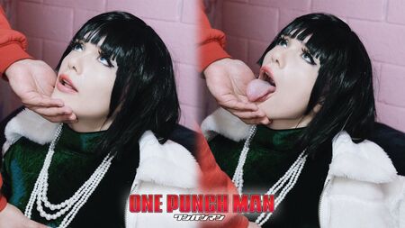 Une riche salope devient ton esclave sexuelle - Cosplay de Fubuki (One Punch Man)