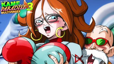 Kame Paradise 3 - L'Android la plus sexy jamais créée (scène de sexe Android 21)