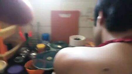 Un travesti à Bangalore en pleine action
