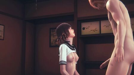 Hentai 3D non censuré - Kaya fait l'amour sur un tatami