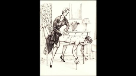 Art de la fessée vintage