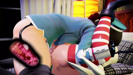 MMD - Takao & Shimakaze : Sexe anal futanari