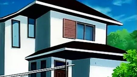un frère et une sœur de dessin animé