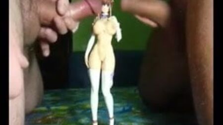 La meilleure sélection de scènes d'éjaculation sur des figurines d'anime