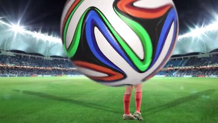 Les filles qui jouent au foot